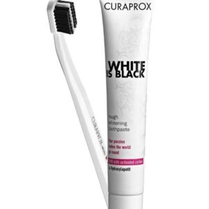 White is Black set (CS 5460 + whitening paste 90ml)– Οδοντόβουρτσα & λευκαντική οδοντόκρεμα