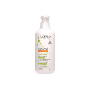A-Derma Exomega Control Lait Emolliente Μαλακτική Φροντίδα για το Ατοπικό & πολύ Ξηρό Δέρμα, για Πρόσωπο & Σώμα, 400ml