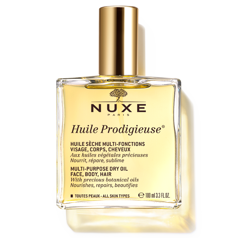 asasasas Nuxe Huile Prodigieuse -Multi Purpose Dry Oil Face Body Hair , Ξηρό Ενυδατικό Λάδι για Πρόσωπο, Μαλλιά & Σώμα 100ml - Image 1