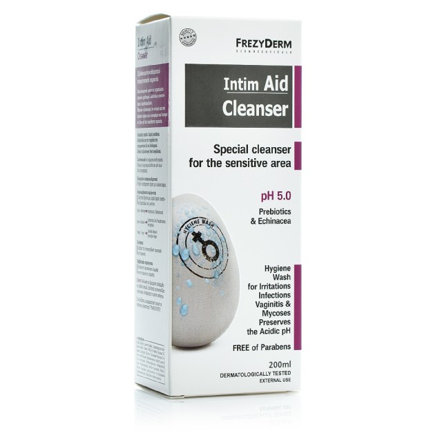 cleanser Frezyderm Intim Aid Cleanser Liquid PH5, 200ml - Image 1