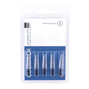 CURAPROX CPS 508 soft implant (ΜΑΥΡΟ - 5 τεμάχια) – Μεσοδόντια βουρτσάκια