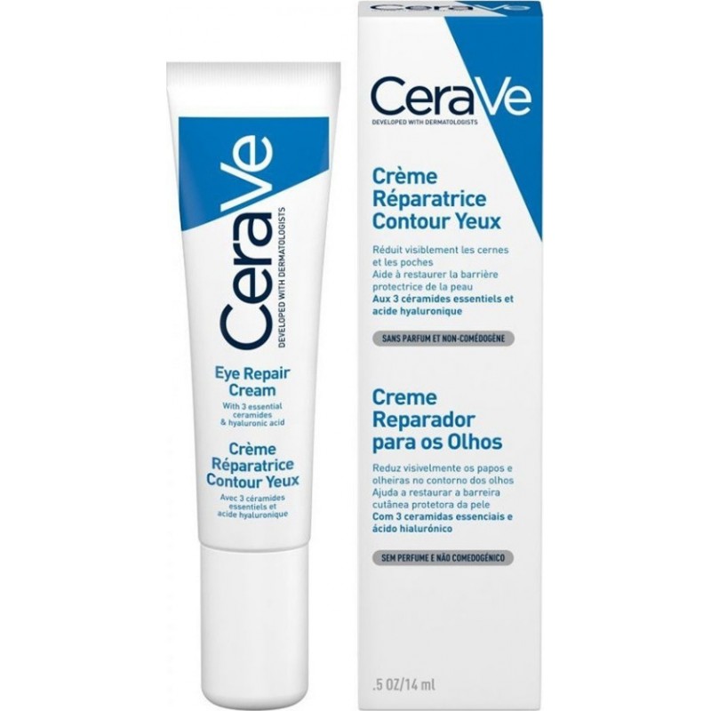 eyes Cerave Eye Repair Cream Κρέμα Ματιών Για Επανόρθωση 14ml - Image 1