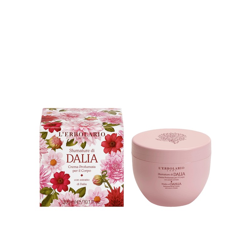 l-erbolario-dalia-body-cream-300ml L' Erbolario Shades of Dalia Body Cream 300ml - Image 1
