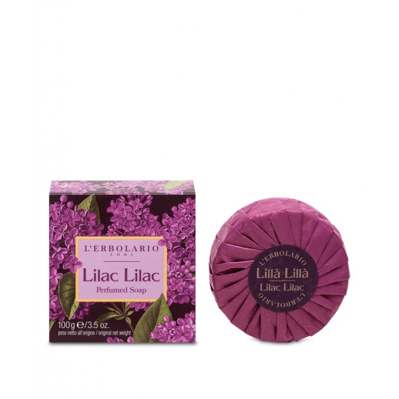 l-erbolario-lilac-lilac-soap-100gr-800x800 L' erbolario Lilla Lilla Perfumed Soap,Αρωματικό Σαπούνι 100gr - Image 1