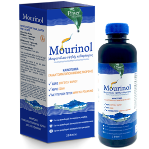 Power Health Mourinol Μουρουνέλαιο Υψηλής Καθαρότητας Με Γεύση Μάνγκο - Ροδάκινο 250ml