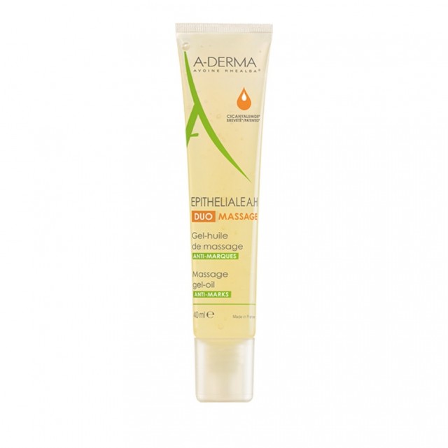 060a6b740e8d6b9a1dd0ecd482d3a5d8 A-Derma Epitheliale A.H Duo Massage Τζελ Αντιμετώπισης Ούλων & Ραγάδων, 40ml - Image 1