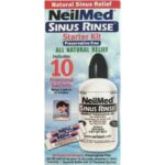 NeilMed Sinus Rinse Starter Kit Σύστημα Φυσικής Θεραπευτικής Ανακούφισης των Ρινικών Παθήσεων, 10 φάκελλοι