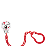 Nuk Disney Mickey Αλυσίδα Πιπίλας για το Ασφαλές Κρέμασμα της Πιπίλας, 1 τεμάχιο