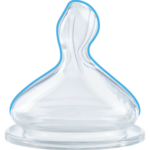 Nuk First Choice+ Θηλή Σιλικόνης 0-6m Μέγεθος 1, με Βαλβίδα για Γάλα (Medium), 1 τεμάχιο