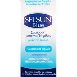 Selsun Shampoo Blue με Selenium Sulfide 1% Σαμπουάν κατά της Πιτυρίδας για κανονικά μαλλιά, 125ml