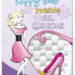 Διάφανα Πατάκια Σιλικόνης (1 ζευγάρι) Happy Feet