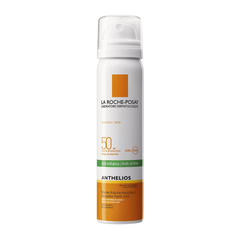 12 La Roche Posay Anthelios Anti-brillance Mist SPF50+ Αντηλιακό Σπρέι Προσώπου για Ματ Αποτέλεσμα, 75ml - Image 1