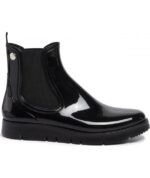 Scholl Eve Black Γυναικεία Ανατομικά Μποτάκια Μαύρα (F276181004)