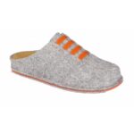 Scholl Spikey 10 Γκρι/Πορτοκαλί (Slipper), No. 36-41 [F272791532]