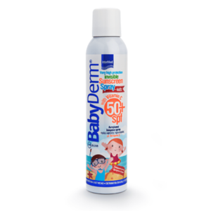 Intermed BabyDerm Invisible Sunscreen Spray SPF50+ for Kids Αντηλιακό Σπρέι για Παιδιά, 200ml