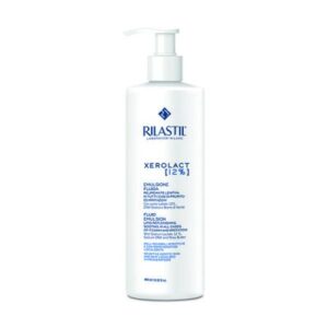 Rilastil Xerolact Fluid Emulsion Sodium Lactate 12% Ενυδατικό Γαλάκτωμα Σώματος Για Ευαίσθητες Επιδερμίδες Με Ξηροδερμία, 400ml