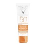 Vichy Capital Soleil Anti Dark Spot Tinted 3 in 1 SPF50+, Αντιηλιακή Προσώπου Κατά Των Κηλίδων Με Χρώμα & Μη Λιπαρή Υφή, 50ml