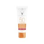 Vichy Capital Soleil Anti-Ageing 3 in 1 SPF50, Αντηλιακή Κρέμα Προσώπου με Αντιγηραντική Δράση, 50ml