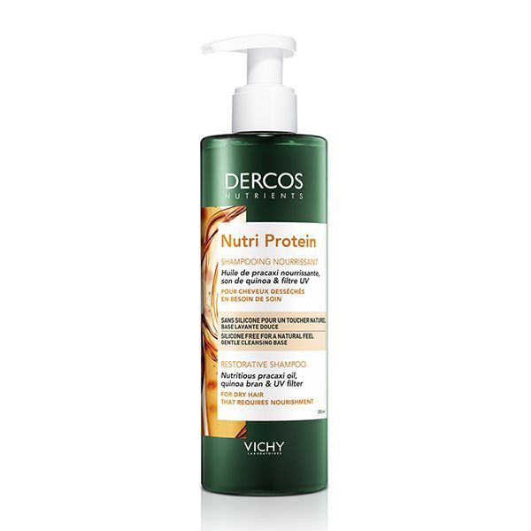 3337875595711_1 Vichy DERCOS NUTRIENTS Nutri Protein Σαμπουάν για Ξηρά Μαλλιά, 250ml - Image 1