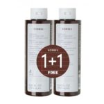 2 x Korres Σαμπουάν για Ξηρά & Αφυδατωμένα Μαλλιά με Αμύγδαλο & Λινάρι, 2 x 250ml