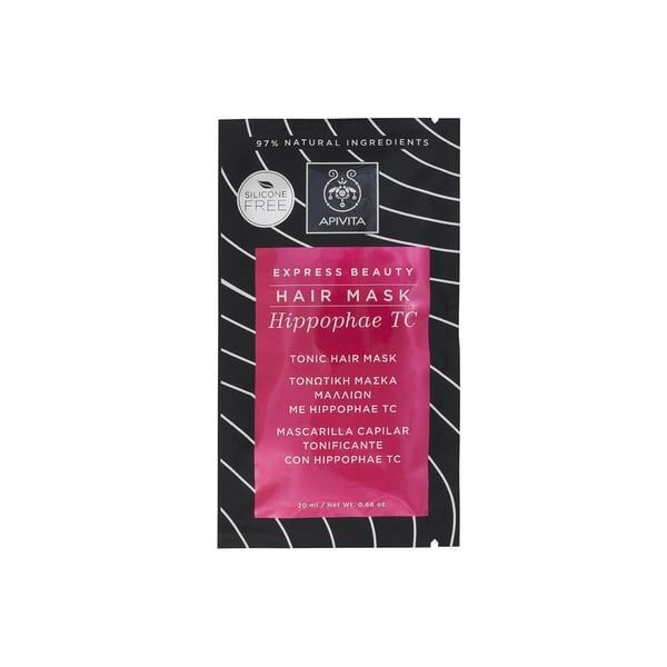 5201279053666 Apivita Express Beauty Hair Mask Hippophae Tc Tonic 20 ml - Image 1