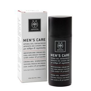 Apivita Men's Care Κρέμα-gel ενυδάτωσης κέδρος & πρόπολη 50 ml