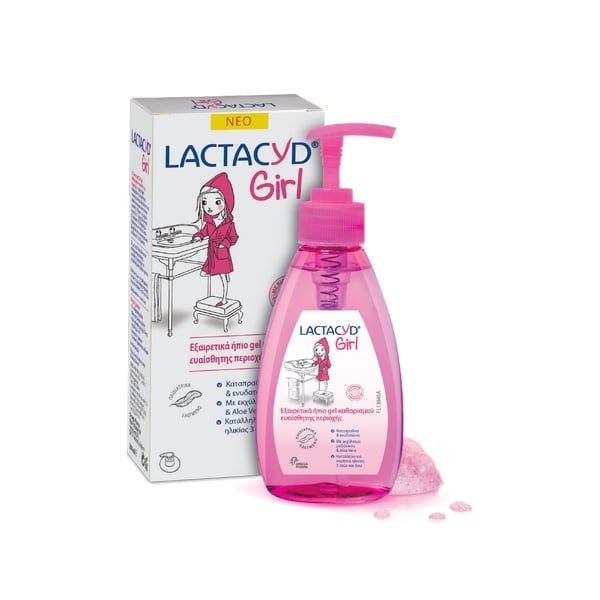 lactacyd_girl Lactacyd Girl Ήπιο Gel Καθαρισμού της ευαίσθητης περιοχής για κορίτσια από 3+ ετών, 200ml - Image 1