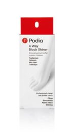Podia 4 Way Block Shiner Επαγγελματικό Buffer Νυχιών 4 Όψεων, 1 τεμάχιο - Image 2