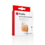 Podia Bunion & Metatarsal Dual Relief Ελαστικό Επίθεμα γέλης για το Κότσι & Μεταταρσαλγία, 1 ζευγάρι