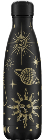 Chilly's Bottle Mystic Edition Black Ανοξείδωτο Θερμός 500ml