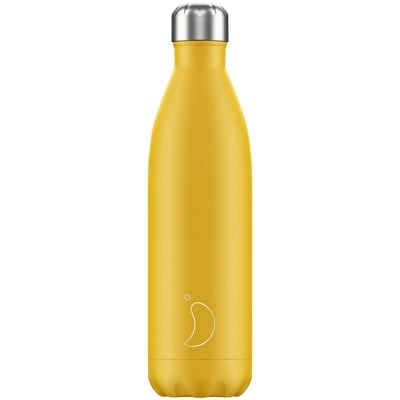 υελλος Chilly's Ανοξείδωτο Θερμός Burnt Yellow 500ml - Image 1