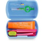 Curaprox PROMO PACK - TRAVEL SIZE, Οδοντόβουρτσα CS 5460 1Τμχ & BE YOU Οδοντόκρεμα 10ml & CPS Prime μεσοδόντια, μεγέθη 07-κόκκινο & 09-κίτρινο, 2Τμχ. Τυχαία Επιλογή Χρώματος.