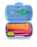 Curaprox PROMO PACK - TRAVEL SIZE, Οδοντόβουρτσα CS 5460 1Τμχ & BE YOU Οδοντόκρεμα 10ml & CPS Prime μεσοδόντια, μεγέθη 07-κόκκινο & 09-κίτρινο, 2Τμχ. Τυχαία Επιλογή Χρώματος.