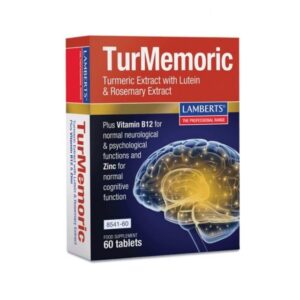 Lamberts Tur Memoric Συμπλήρωμα Διατροφής με Εκχύλισμα Ρίζας Κουρκουμά, 60 tabs