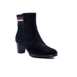 Ara Orly Blau Ανατομικά Μποτάκια Σουέτ Μπλε Σκούρο με Ρίγα (13407)