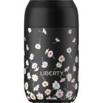 Chilly's Series2 Ανοξείδωτο Ισοθερμικό Ποτήρι Καφέ Liberty Brighton Jive Abyss Black 340ml - Image 3