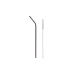 Chilly's 3 Reusable Stainless Steel Straws Καλαμάκια Μεταλλικά Ασημί - Image 2
