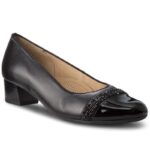 Κλειστά Δερμάτινα παπούτσια ARA Nizza Μαύρο (12-45819-01) Schwarz