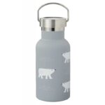 Fresk Ανοξείδωτο Παγούρι Θερμός με Καλαμάκι Polar Bear 350ml - Image 3
