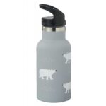 Fresk Ανοξείδωτο Παγούρι Θερμός με Καλαμάκι Polar Bear 350ml