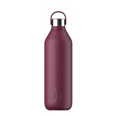 lp Chilly's Series2 Ανοξείδωτο Θερμός Plum Red 500ml - Image 1