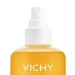 Vichy Capital Soleil Solar Protective Water Hydrating SPF50 Λαμπερό Μαύρισμα με Νερό Προστασίας από Τον Ήλιο με Β-Καροτένιο, 200ml - Image 3