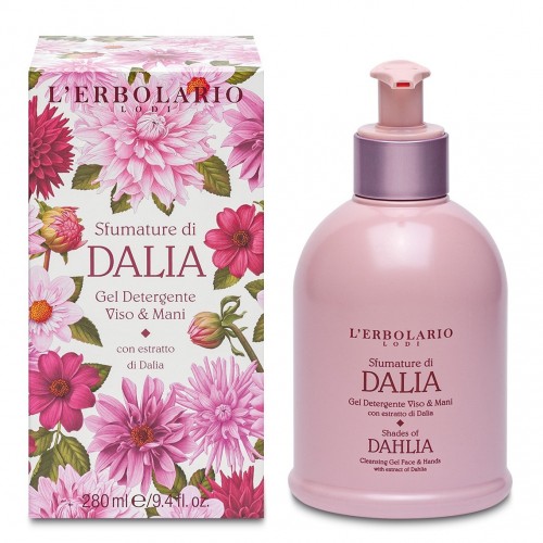 280 L' Erbolario Shades of Dalia Cleansing Gel Face & Hands 280ml - Image 1