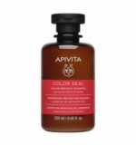 Apivita Color Seal Color Protect Shampoo Σαμπουάν Προστασίας Χρώματος Πρωτεΐνες Κινόα & Μέλι, 250ml