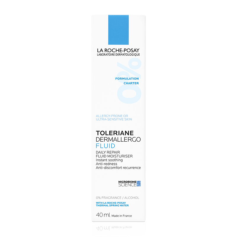 36 La Roche Posay Toleriane Dermallergo Fluide Cream Λεπτόρευστη Κρέμα Προσώπου για Αλλεργικό Δέρμα, 40ml - Image 1