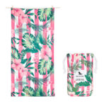 Dock & Bay: Πετσέτα θαλάσσης Quickdry Botanical - Heavenly Hibiscus Microfiber (Μικροϊνες)-Large - 160x90cm