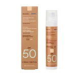 Korres Tinted Sunscreen Face Cream SPF50 Αντηλιακή Κρέμα Κόκκινο Σταφύλι Προσώπου με Χρώμα, 50ml
