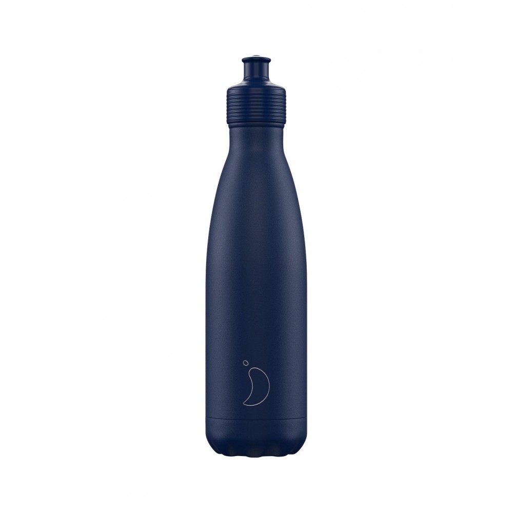 99 Chilly's Bottles - Θερμός Sports Bottle Matte Blue 500ml - Image 1