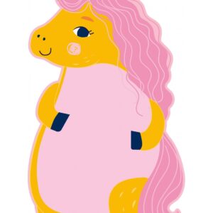 Avenir MAGNETIC WALL CHALKBOARD- UNICORN