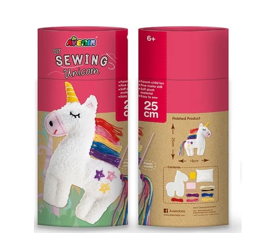 747474 Avenir kids Sewing My First Doll Unicorn DIY Κούκλα Ραπτικής - Image 1